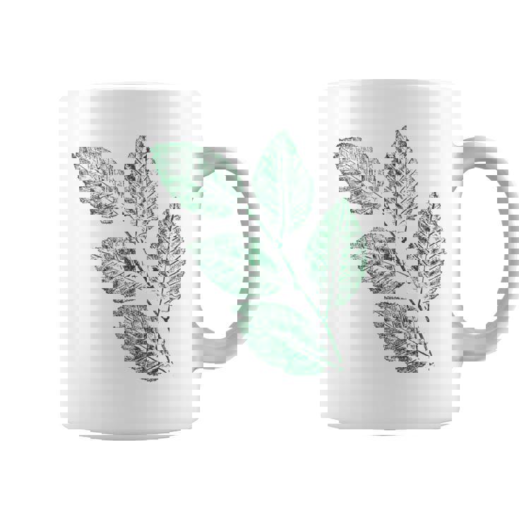 ブナの葉 植物 自然と森林 木のグラフィックス コーヒーマグ