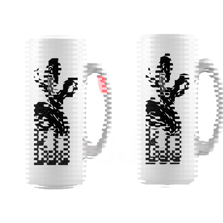 ブラジリアン柔術マンバ蛇 Bjjブラックベルト コーヒーマグ