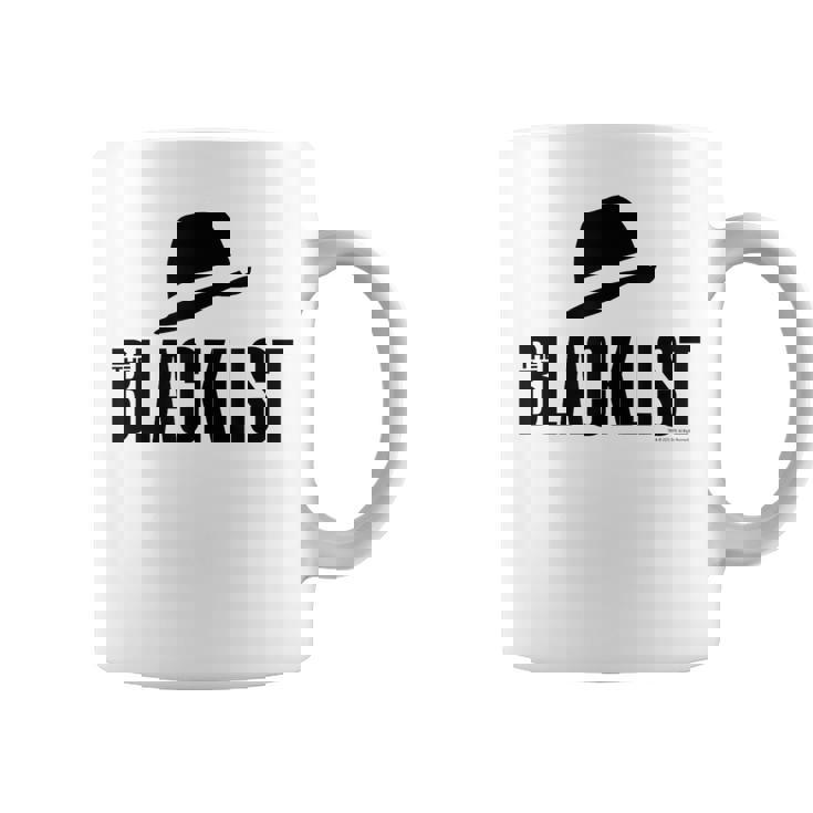 ブラックリストハットアイコン コーヒーマグ