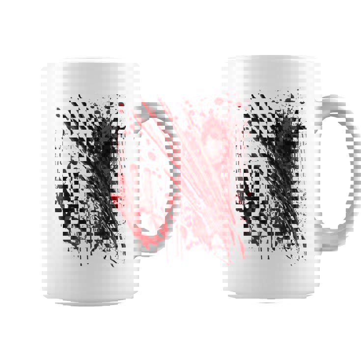 ブラッドシャツ ブラッディスプラッター ハロウィン 血 ステンド グラフィック コーヒーマグ