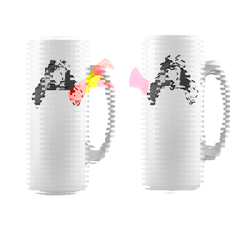 ベトナム日本国旗 ベトナムの日本のハート コーヒーマグ