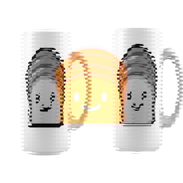 ベーカリー パン ブリオッシュ シンプルでミニマルなユーモア ブリオッシュ コーヒーマグ