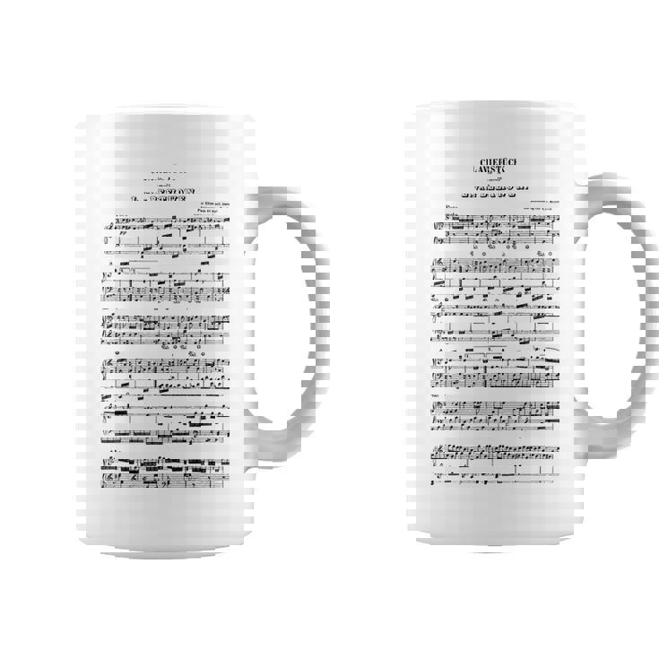 ベートーヴェン 楽譜 ピアノ ピアニスト コーヒーマグ