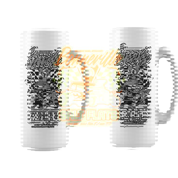 ボンネビル ソルト フラッツ ヴィンテージ レトロ ホットロッド レースカー コーヒーマグ