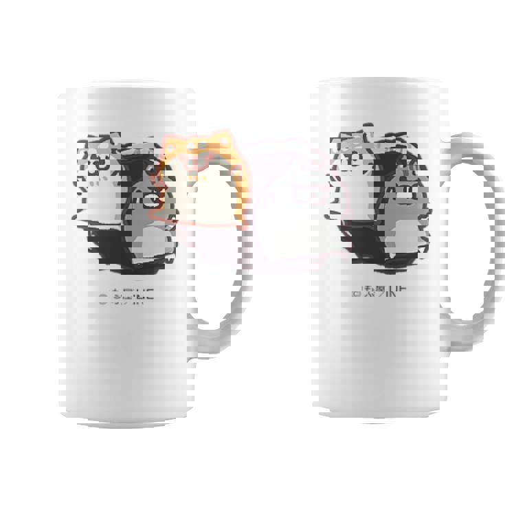 ボンレス犬とボンレス猫 参上 コーヒーマグ