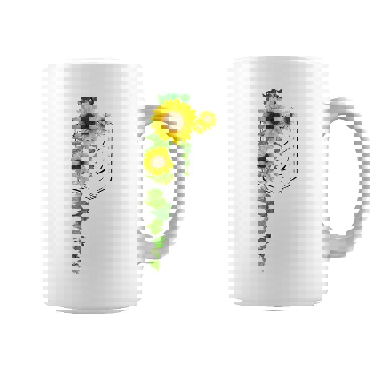 ポケットに入ったかわいいひまわり クリスマスギフト コーヒーマグ