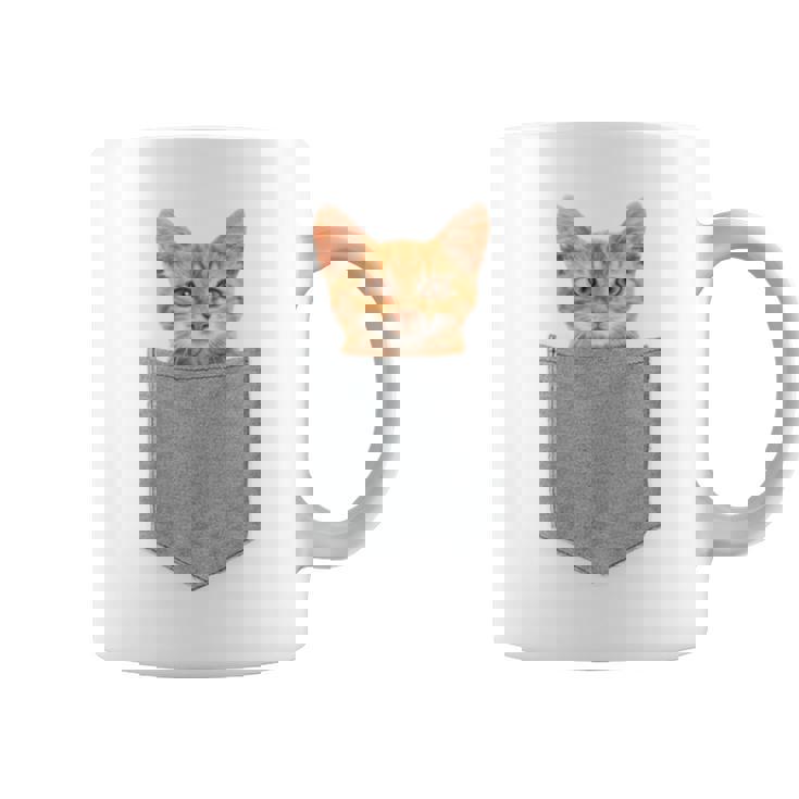 ポケットの中の猫ポケットキャット猫好き ねこ好き ネコ好きニャー猫 猫の飼い主 心電図 おもしろ 可愛い ねこ ネコ 猫 長袖tシャツ コーヒーマグ