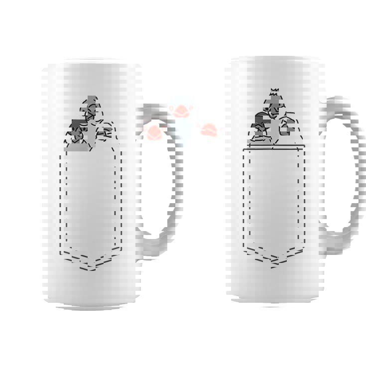 ポケット文鳥 白文鳥 ノーマル文鳥 桜文鳥 並文鳥 シナモン文鳥 文鳥の飼い主 文鳥好き かわいい 文鳥 コーヒーマグ