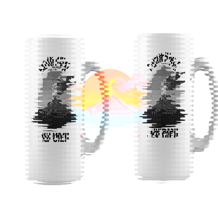 ポンペイ訪問 面白いローマの歴史 コーヒーマグ