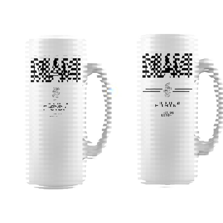 マイアミ フロリダ マイアミ旅行 ヴィンテージ マイアミ フロリダ ギフト コーヒーマグ
