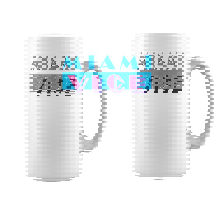 マイアミバイスのロゴ コーヒーマグ