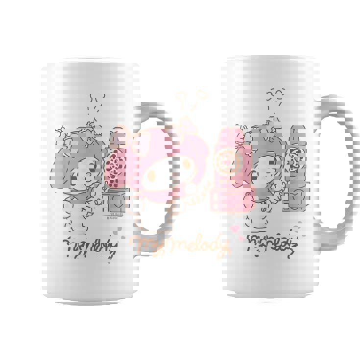 マイメロディ でんわ ライトカラー コーヒーマグ