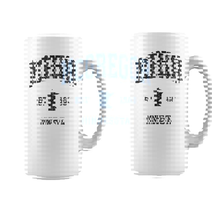 マクレガー ミネソタ Mn ヴィンテージ アスレチック ネイビー スポーツデザイン コーヒーマグ