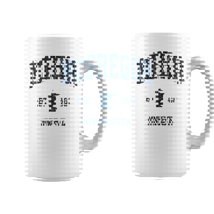 マクレガー ミネソタ Mn ヴィンテージ アスレチック ネイビー スポーツデザイン 長袖tシャツ コーヒーマグ