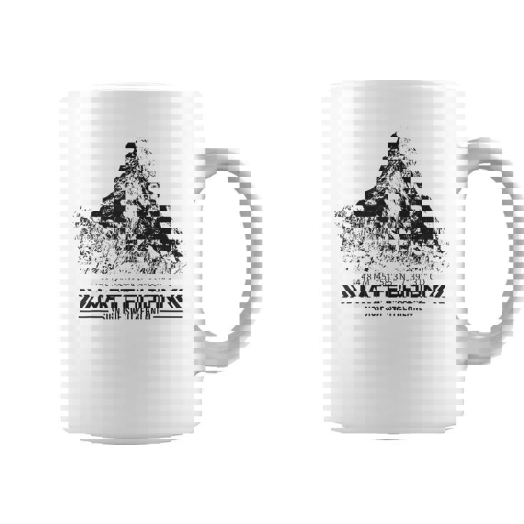 マッターホルン スイス アルプス ツェルマット ハイキング 山 アドベンチャー コーヒーマグ