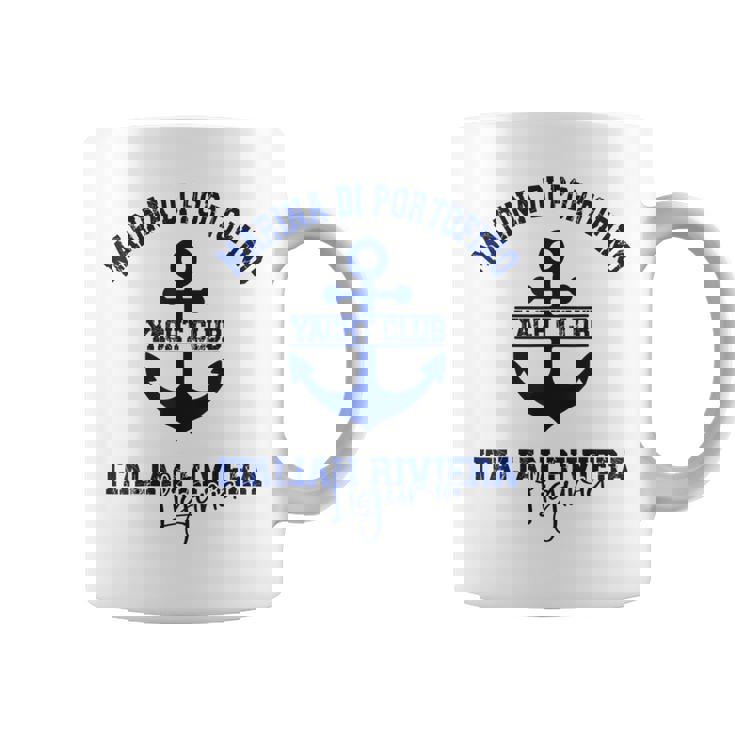 マリーナ・ディ・ポルトフィーノ イタリアン リビエラ ヨットクラブ ボートバケーション コーヒーマグ