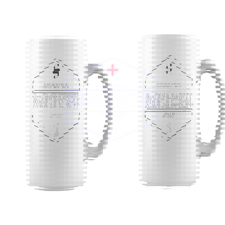 マンチェスター・イングランド コーヒーマグ