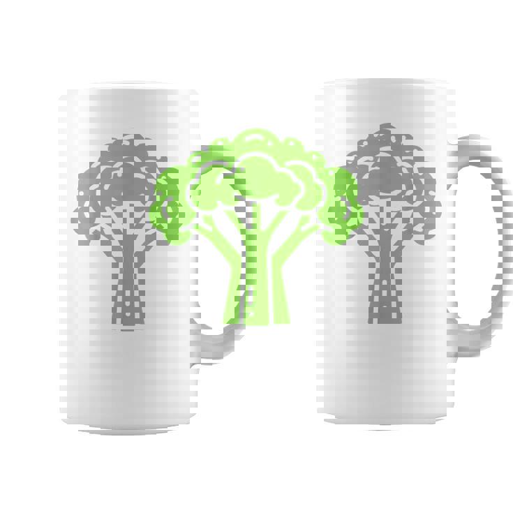 ミニマリスト かわいい ブロッコリー シンプルな野菜 ブロッコリー コーヒーマグ