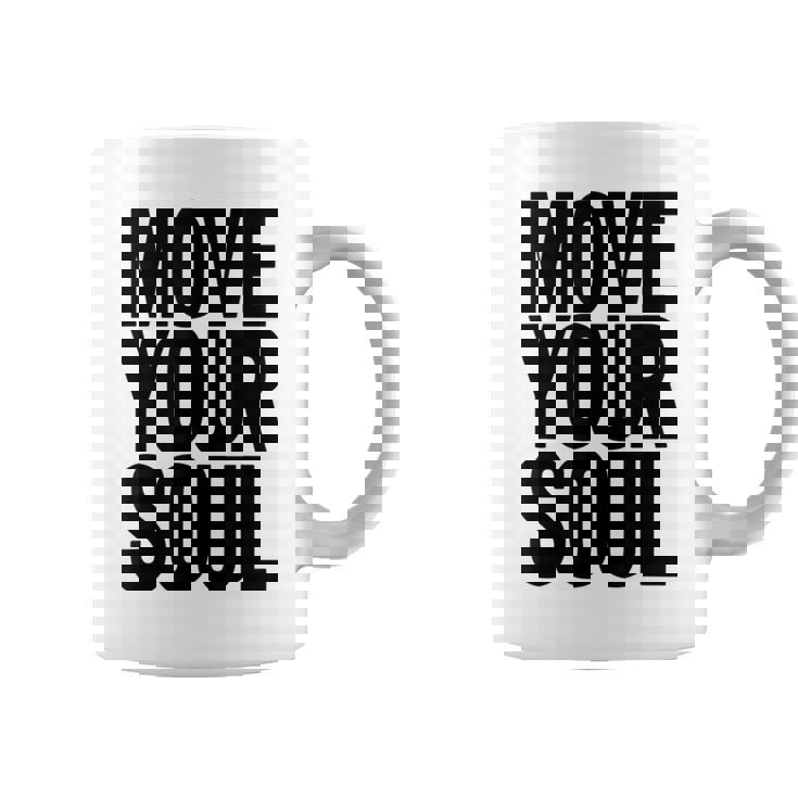 ムーブユアソウル モチベーション インスピレーション コーヒーマグ
