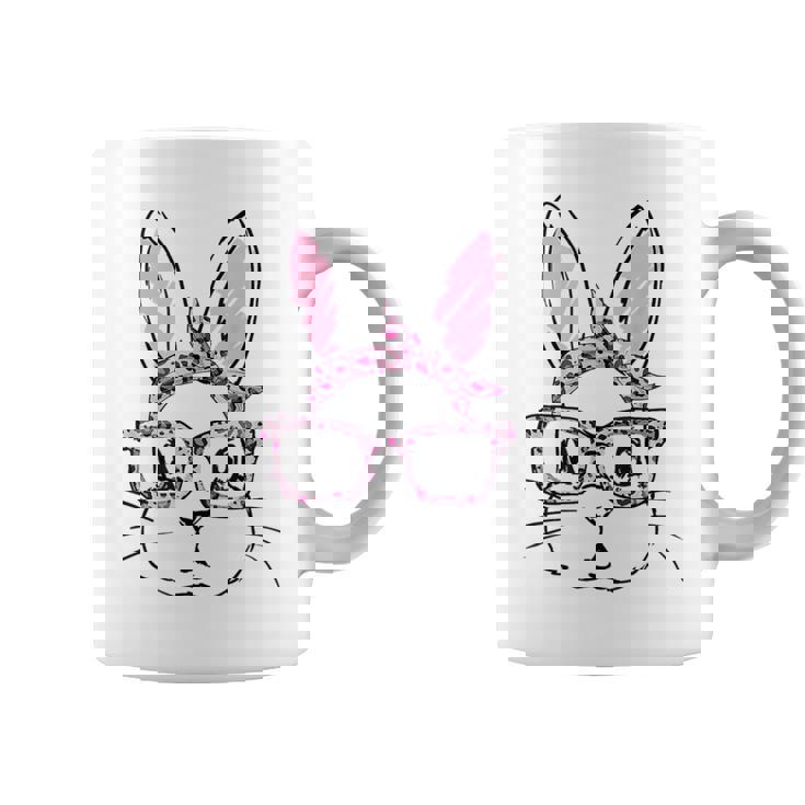 メガネをかけたウサギ ウサギ好き うさぎ好き うさぎの飼い主 おもしろ うさぎ 兎 コーヒーマグ