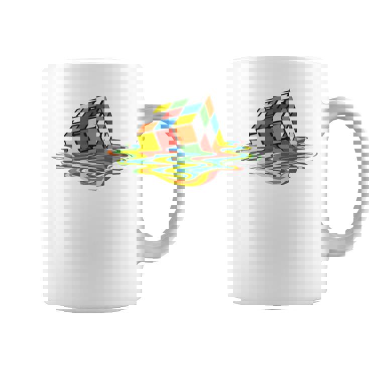 メルティング ルービックキューブ コーヒーマグ