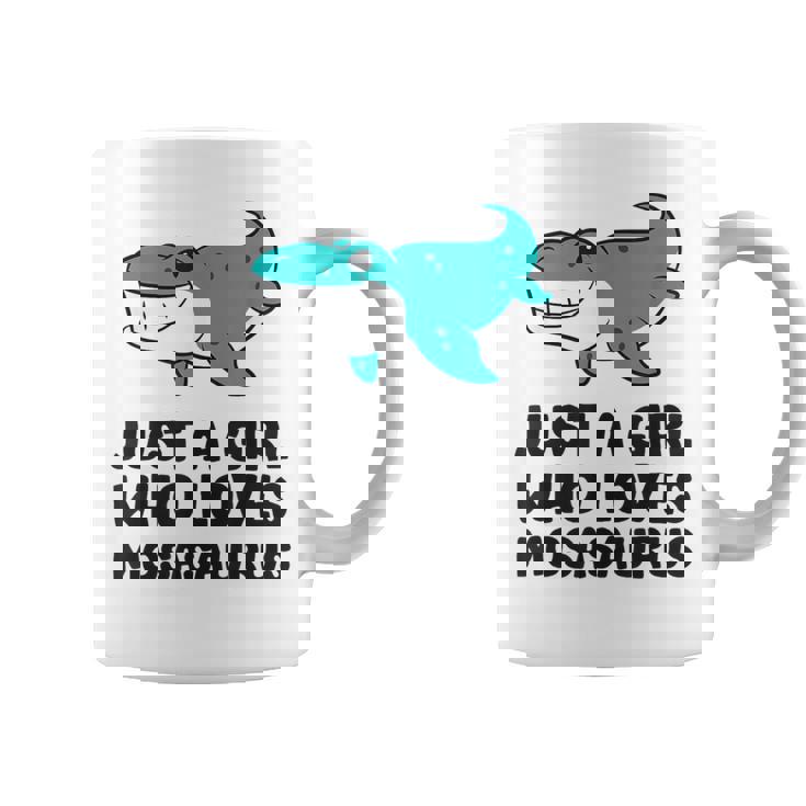 モササウルスが好きな女の子だけ コーヒーマグ