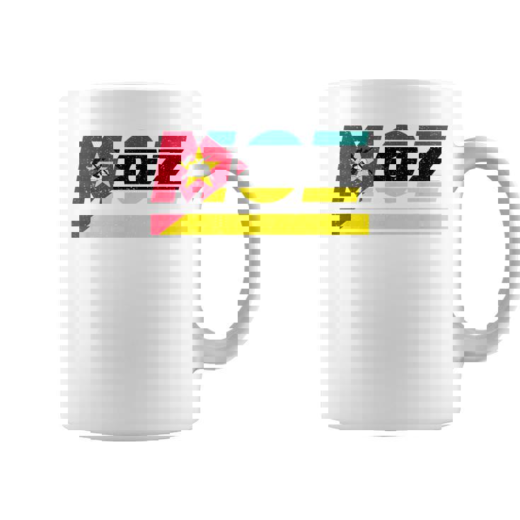 モザンビークデザイン。国旗付きモザンビーク衣装 Moz コーヒーマグ