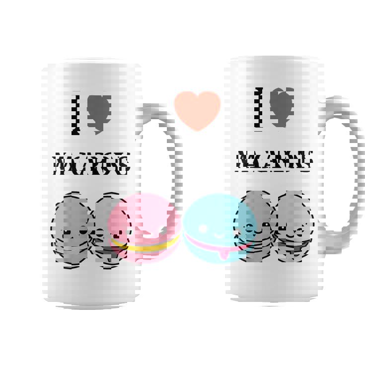 ユーモアマカロン フランスのデザートペストリー マカロンが大好き コーヒーマグ