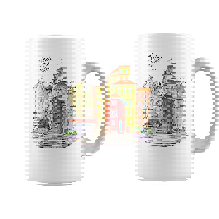 ヨーロッパ フランス パリ マントン フランス 家族 バケーション お土産 コーヒーマグ