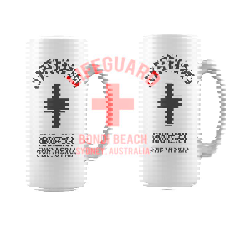 ライフガード ボンダイビーチ、シドニー、オーストラリア コーヒーマグ