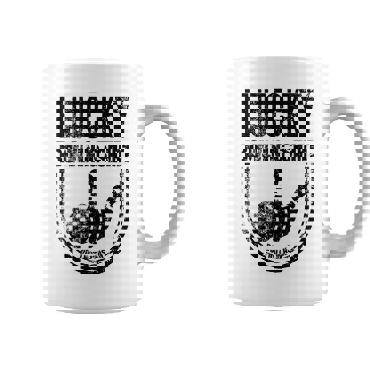 ラッキーボウリングシャツはボウラーのための面白い引用を洗わないでください コーヒーマグ