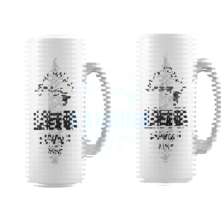 ラハイナ マウイ ハワイ ヴィンテージ ハワイ諸島 サーフ コーヒーマグ