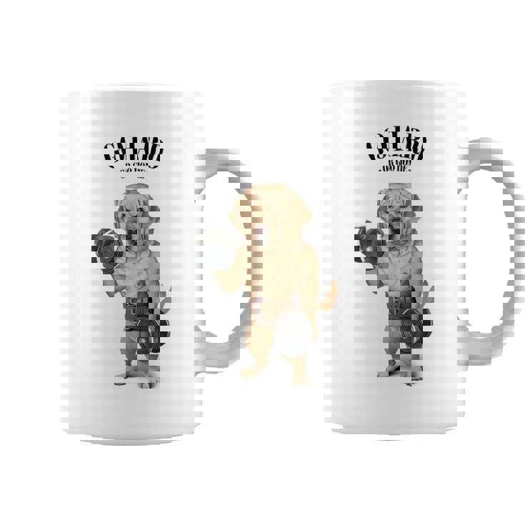 ラブラドールレトリバー 犬用筋肉トレーニング ダンベル付き コーヒーマグ