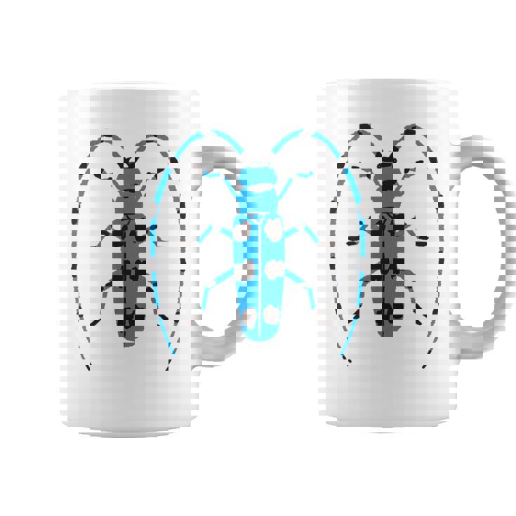 ルリボシカミキリ _昆虫_カミキリムシ コーヒーマグ