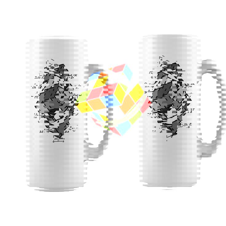 ルービックキューブ ルービックキューブ マジックキューブ レトロ ルービ ヴィンテージ オタク コーヒーマグ