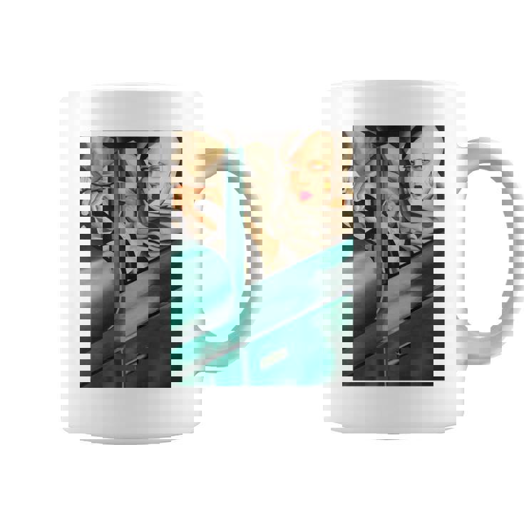 レンピカセルフポートレートの絵画autoportrait タマラ・ド・レンピッカ 長袖tシャツ コーヒーマグ