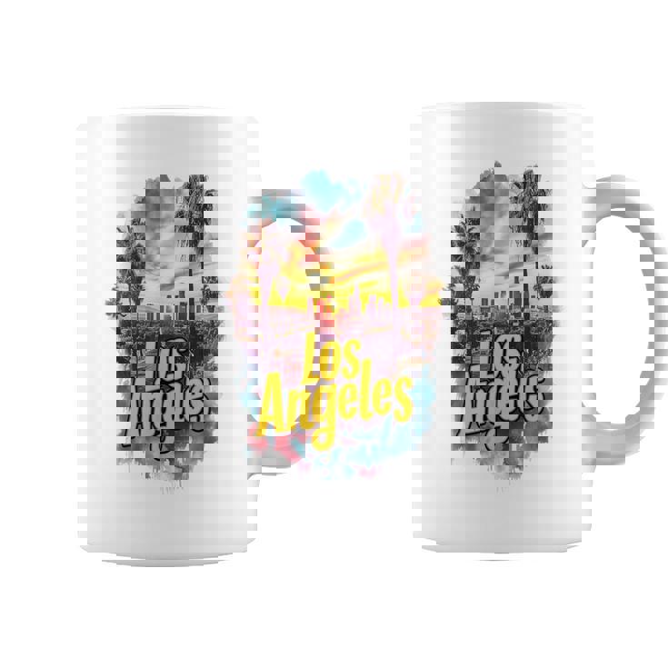 ロサンゼルス カリフォルニア サンセット スカイライン アーバン お土産 コーヒーマグ