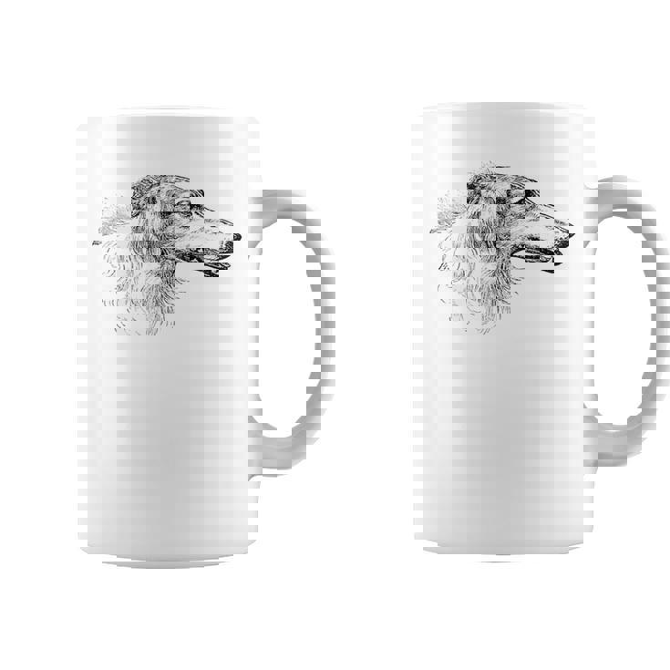 ロシアンハウンドドッグ ボルゾイ コーヒーマグ