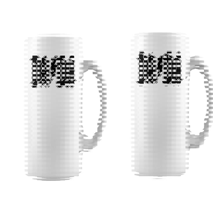 ロックンロール ダダ 父の日 新しいお父さんのために 彼のために ダダ コーヒーマグ