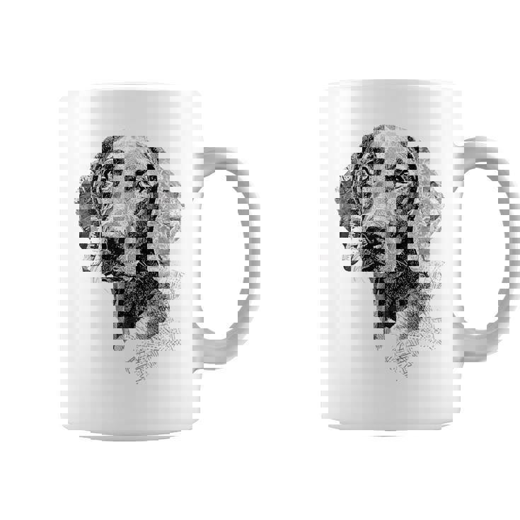 ワイマラナー 犬 グラフィック ペット アート ワイマラナー コーヒーマグ