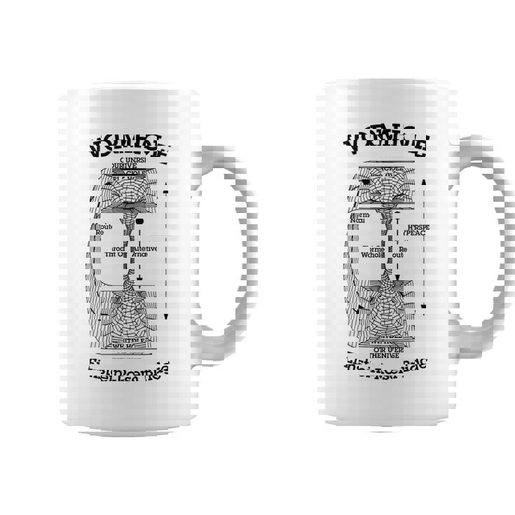 ワームホール アインシュタイン-ローゼンブリッジ ブラックホール ハイパースペース物理学 コーヒーマグ