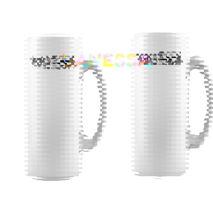 ヴァネッサ名 長袖tシャツ コーヒーマグ