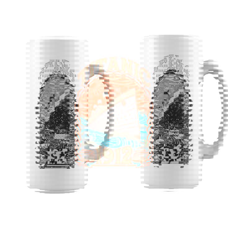 ヴィンテージ 1912年4月 Rms タイタニック アンティーク調クルーズデザイン コーヒーマグ