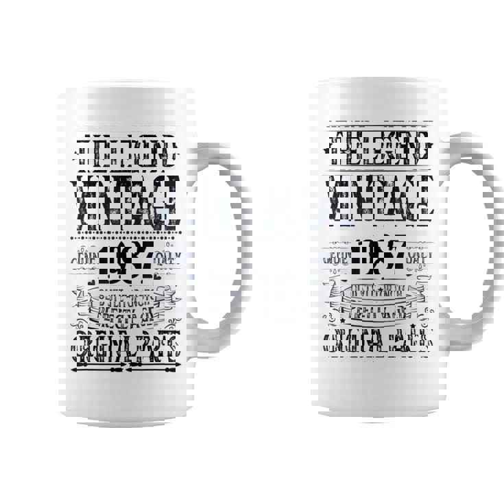 ヴィンテージ 1987 メンズ 限定版 Bday 1987 誕生日 コーヒーマグ