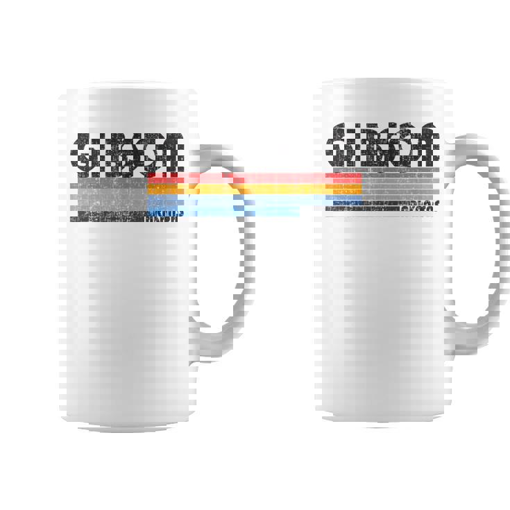 ヴィンテージ 70年代80年代スタイル ギブソン アーカンソー州 コーヒーマグ