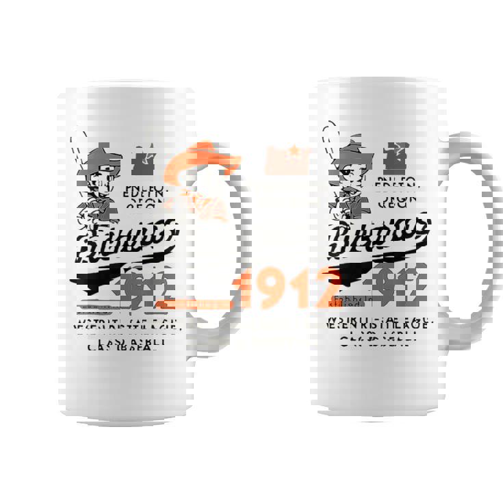 ヴィンテージ Pendleton オレゴン・バッカルーズ 廃止野球ボール コーヒーマグ