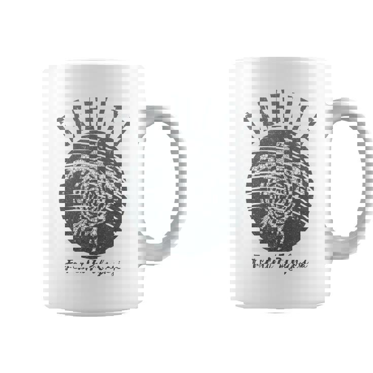 ヴィンテージ タヒチ亀 フレンチポリネシア島ホッピング コーヒーマグ