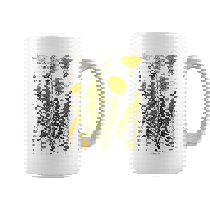 ヴィンテージ タンポポ チャート タンポポポ ボタニカル コーヒーマグ