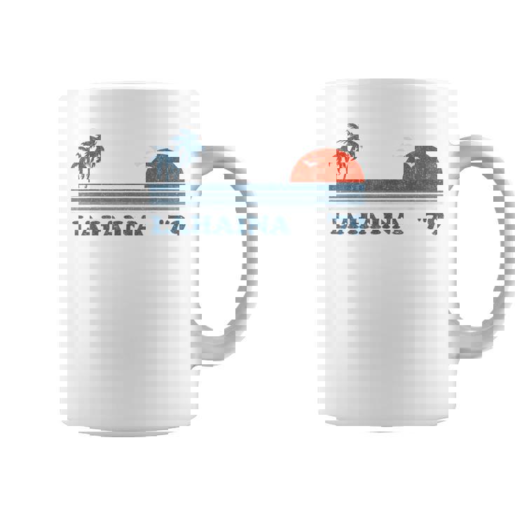 ヴィンテージ ラハイナ マウイ ハワイ ビーチ レトロ ハワイアン 70年代ギフト コーヒーマグ