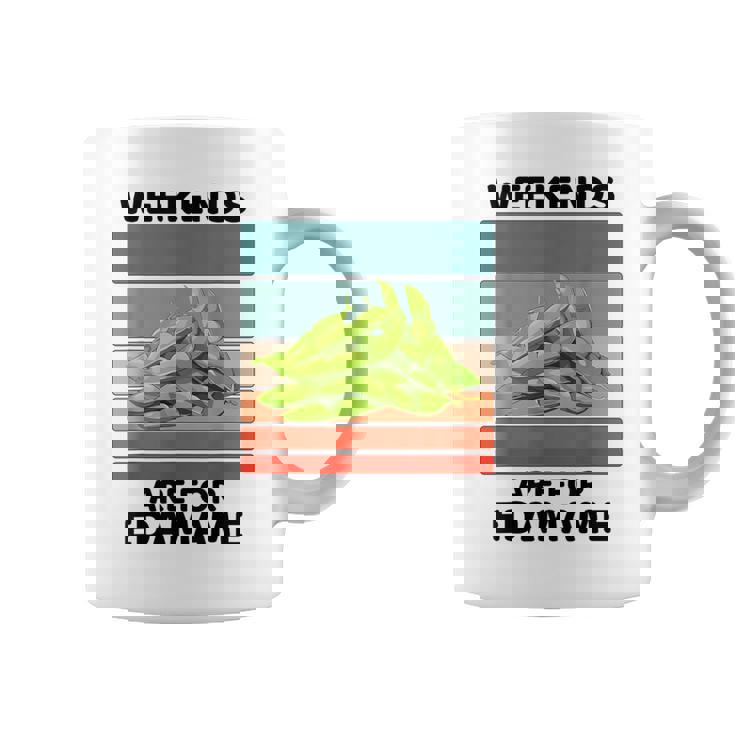 ヴィンテージ 枝豆 食べ物好き 週末は枝豆好きの人へ コーヒーマグ